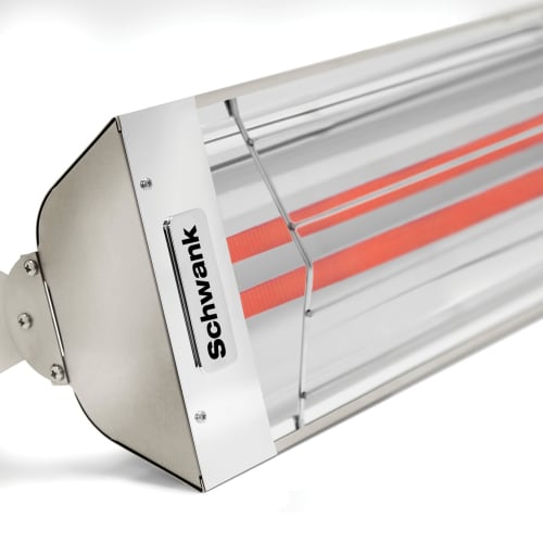 Schwank ES-6061-24 61 1/4" Ceiling Mount Indoor/Outdoor Electric Infrared Heater - 6000 watt, 240v