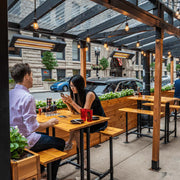 Schwank ESM-4043-24 43 1/4" Ceiling/Wall Mount Indoor/Outdoor Electric Infrared Heater - 4000 watt, 208-240v