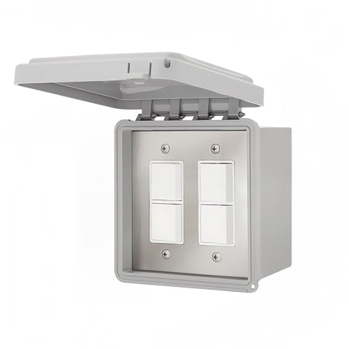 Schwank JM-4325-XX Electric Heater Control w/ Weatherproof Cover - (2) Stage, Surface Mount, 208-240/277v