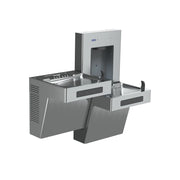Sloan DropSpot™ Wall Mount Bi Level Drinking Fountain w/ Bottle Filler - Refrigerated, Non Filtered (33820003)