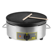 Equipex 350FE 13 3/4" Single Crepe Maker w/ Cast Iron Plate, 120v