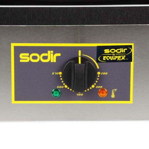 Equipex 400E 15 3/4" Single Crepe Maker w/ Cast Iron Plate, 240v/1ph