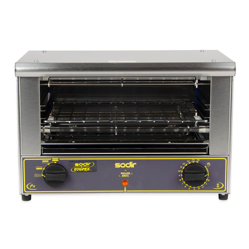 Equipex BAR-100/1 Countertop Commercial Toaster Oven w/ (1) Rack, 120v