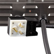 Equipex DIABLO Double Commercial Panini Press w/ Cast Iron Grooved Plates, 208-240v/1ph