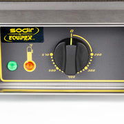 Equipex GES20 Single Liege Waffle Maker w/ Cast Iron Grids, 1600W