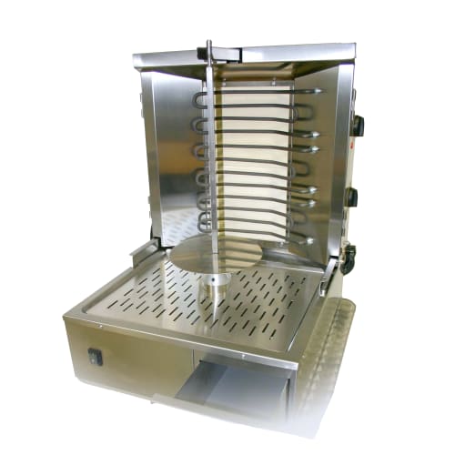 Equipex GR 40E Gyro Grill w/ 33 lb Meat Capacity - (2) Heating Zones, 208 240v/1ph