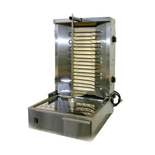 Equipex GR 60E Gyro Grill w/ 55 lb Meat Capacity - (2) Heating Zones, 208 240v/3ph