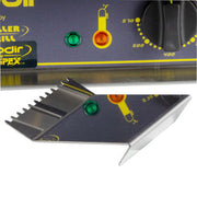 Equipex MAJESTIC Double Commercial Panini Press w/ Cast Iron Grooved Plates, 208-240v/1ph