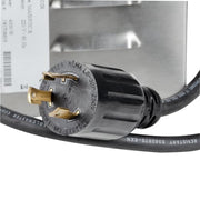 Equipex MAJESTIC Double Commercial Panini Press w/ Cast Iron Grooved Plates, 208-240v/1ph