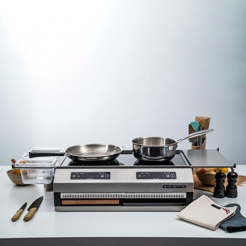 Equipex OCTOPUS3000 Adventys Countertop Induction Cooktop w/ (2) Burners, 208-240v/1ph