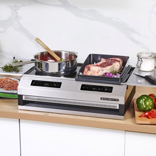 Equipex OCTOPUS3500 Adventys Countertop Induction Cooktop w/ (2) Burners, 208-240v/1ph