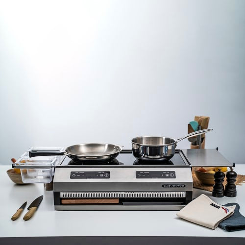 Equipex OCTOPUS3500 Adventys Countertop Induction Cooktop w/ (2) Burners, 208-240v/1ph