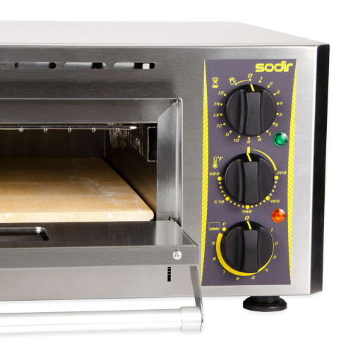 Equipex PZ-430S Sodir Countertop Single Pizza Deck Oven - 120v