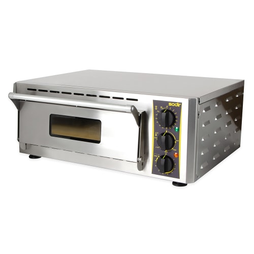 Equipex PZ-430S Sodir Countertop Single Pizza Deck Oven - 120v