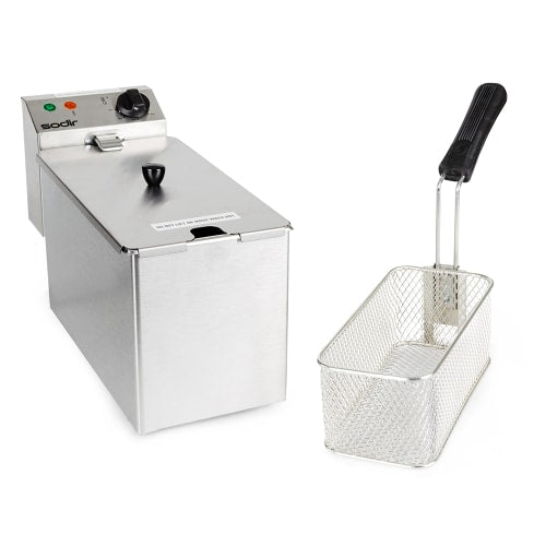 Equipex RF5S Countertop Electric Fryer - (1) 10 lb Vat, 120v