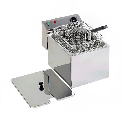 Equipex RF8SP Countertop Electric Fryer - (1) 15 lb Vat, 208 240v/1ph