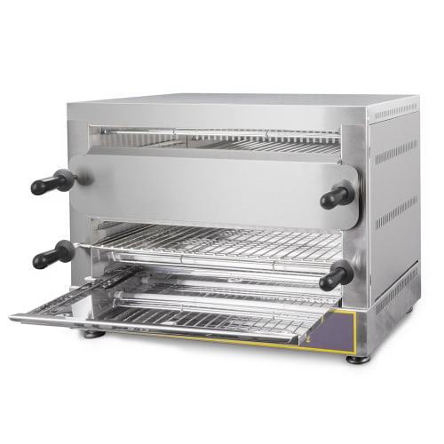 Equipex TS-327 Countertop Commercial Toaster Oven w/ (2) Racks, 208-240v/1ph