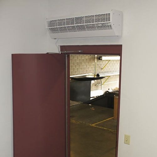 Curtron AP-2-36-1-PC 36" Air-Pro White Powder Coated Air Curtain
