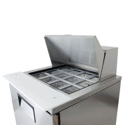True TFP-32-12M-HC 32" Sandwich/Salad Prep Table w/ Refrigerated Base, 115v