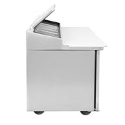 True TPP-AT-44-HC 44" TPPAT Series Pizza Prep Table w/ Refrigerated Base, 115v