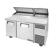 True TPP-AT-60-HC 60" TPPAT Series Pizza Prep Table w/ Refrigerated Base, 115v