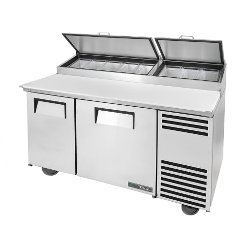 True TPP-AT-60-HC 60" TPPAT Series Pizza Prep Table w/ Refrigerated Base, 115v
