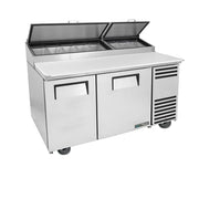 True TPP-AT-60-HC 60" TPPAT Series Pizza Prep Table w/ Refrigerated Base, 115v