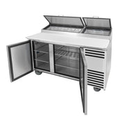 True TPP-AT-60-HC 60" TPPAT Series Pizza Prep Table w/ Refrigerated Base, 115v