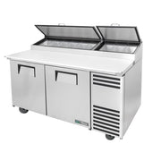 True TPP-AT-67-HC 67" TPPAT Series Pizza Prep Table w/ Refrigerated Base, 115v