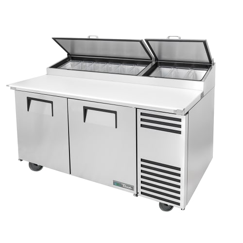 True TPP-AT-67-HC 67" TPPAT Series Pizza Prep Table w/ Refrigerated Base, 115v