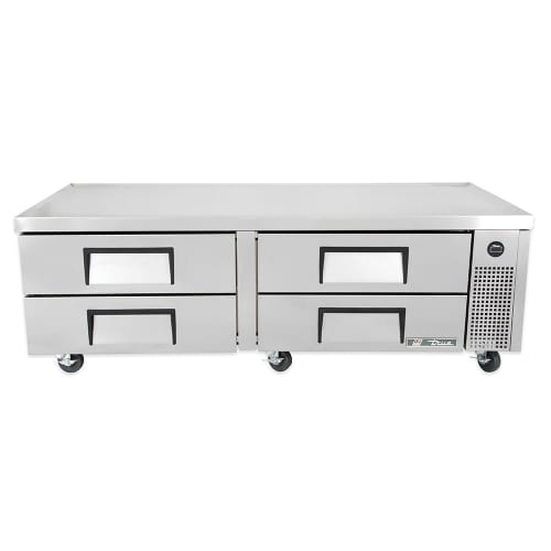 True TRCB-72-HC 72 5/16" Chef Base w/ (4) Drawers - 115v