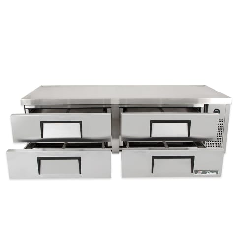 True TRCB-72-HC 72 5/16" Chef Base w/ (4) Drawers - 115v
