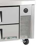 True TRCB-72-HC 72 5/16" Chef Base w/ (4) Drawers - 115v