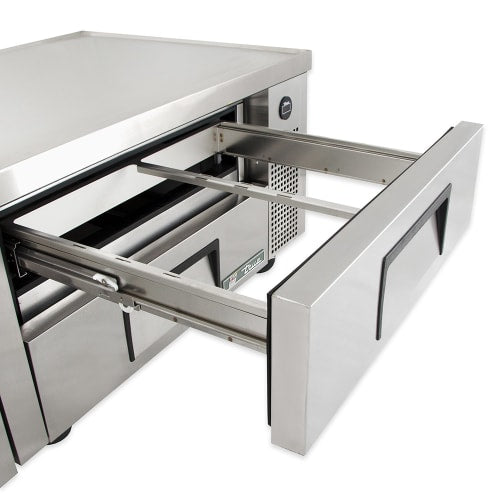 True TRCB-72-HC 72 5/16" Chef Base w/ (4) Drawers - 115v