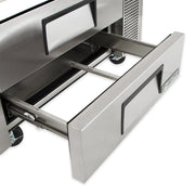 True TRCB-72-HC 72 5/16" Chef Base w/ (4) Drawers - 115v