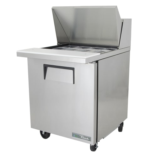 True TSSU-27-12M-C-HC 27" TSSU Series Mega Top Sandwich/Salad Prep Table w/ Refrigerated Base, 115v