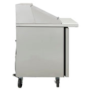 True TSSU-27-12M-C-HC 27" TSSU Series Mega Top Sandwich/Salad Prep Table w/ Refrigerated Base, 115v