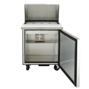 True TSSU-27-12M-C-HC 27" TSSU Series Mega Top Sandwich/Salad Prep Table w/ Refrigerated Base, 115v