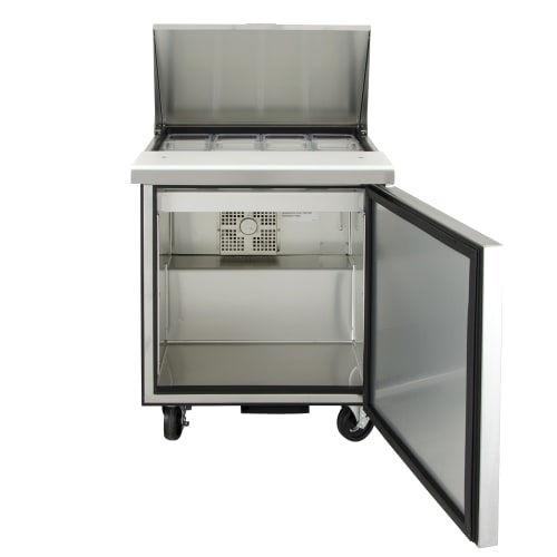 True TSSU-27-12M-C-HC 27" TSSU Series Mega Top Sandwich/Salad Prep Table w/ Refrigerated Base, 115v