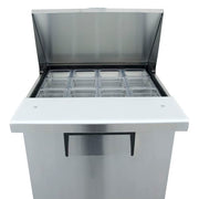 True TSSU-27-12M-C-HC 27" TSSU Series Mega Top Sandwich/Salad Prep Table w/ Refrigerated Base, 115v