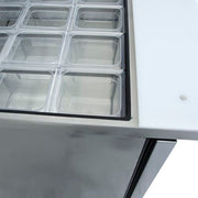 True TSSU-27-12M-C-HC 27" TSSU Series Mega Top Sandwich/Salad Prep Table w/ Refrigerated Base, 115v