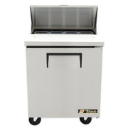 True TSSU-27-08-HC 27" TSSU Series Sandwich/Salad Prep Table w/ Refrigerated Base, 115v