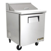 True TSSU-27-08-HC 27" TSSU Series Sandwich/Salad Prep Table w/ Refrigerated Base, 115v