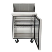 True TSSU-27-08-HC 27" TSSU Series Sandwich/Salad Prep Table w/ Refrigerated Base, 115v