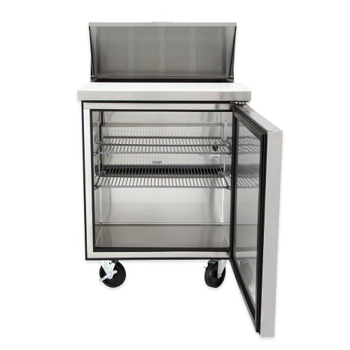 True TSSU-27-08-HC 27" TSSU Series Sandwich/Salad Prep Table w/ Refrigerated Base, 115v
