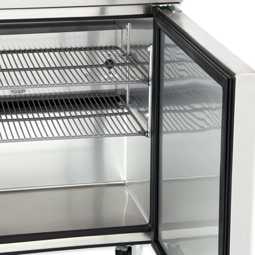 True TSSU-27-08-HC 27" TSSU Series Sandwich/Salad Prep Table w/ Refrigerated Base, 115v