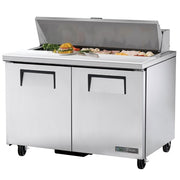 True TSSU-48-12-HC 48" TSSU Series Sandwich/Salad Prep Table w/ Refrigerated Base, 115v