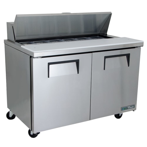 True TSSU-48-12-HC 48" TSSU Series Sandwich/Salad Prep Table w/ Refrigerated Base, 115v
