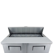 True TSSU-48-12-HC 48" TSSU Series Sandwich/Salad Prep Table w/ Refrigerated Base, 115v