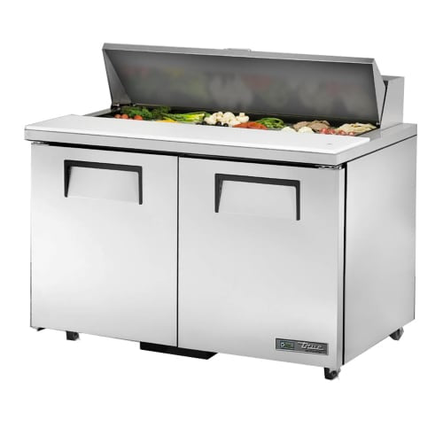 True TSSU-48-12-HC ADA 48" TSSU Series Sandwich/Salad Prep Table w/ Refrigerated Base, 115v